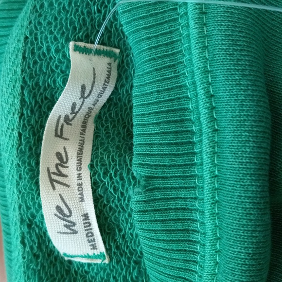 NWT FREE PEOPLE CAMDEN TENNS GREEN SIZE MEDIUM - Picture 10 of 14